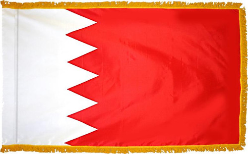  Bahrain Presentation Flag & Flagpole Set 