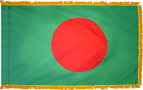  Bangladesh Presentation Flag & Flagpole Set 