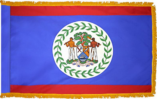  Belize Presentation Flag & Flagpole Set 
