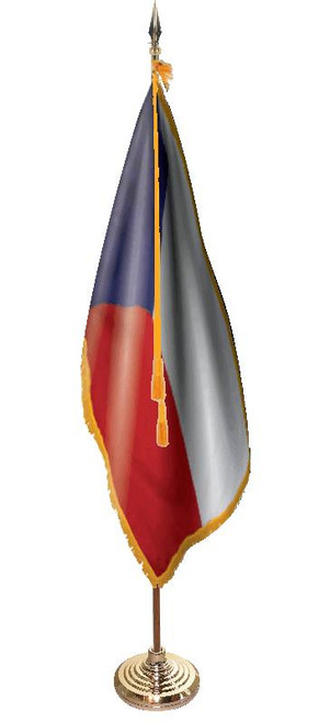  Czechia Presentation Flag & Flagpole Set 