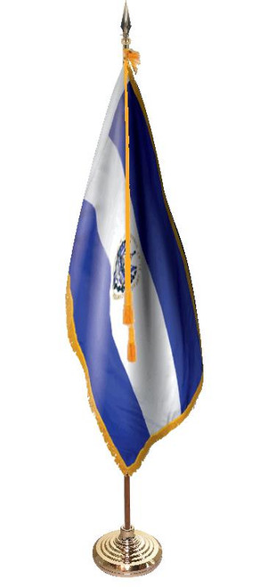  Equatorial Guinea Presentation Flag & Flagpole Set 