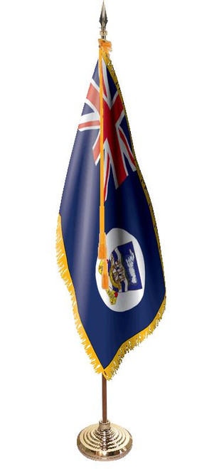  Falkland Islands Presentation Flag & Flagpole Set 