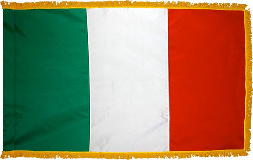  Italy Presentation Flag & Flagpole Set 