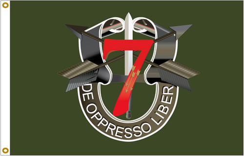 7th Special Forces Flag