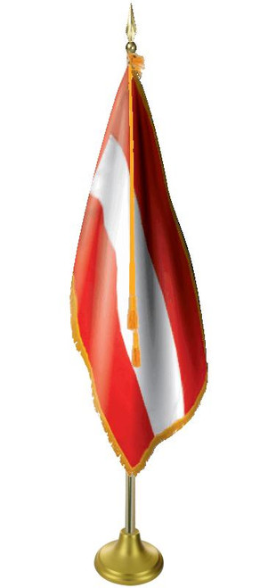  Austria 11' Presentation Flag & Flagpole Set 
