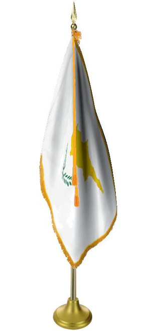  Cyprus 11' Presentation Flag & Flagpole Set 
