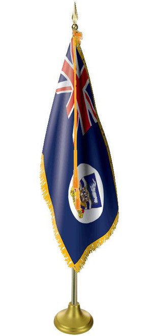  Falkland Islands 11' Presentation Flag & Flagpole Set 
