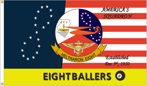 3'x5' HELTRARON Eight - Eightballers Custom Digital Flag