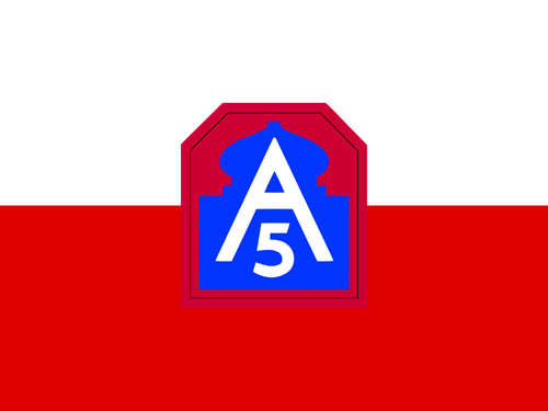 Army North Flag,  Appliqued Nylon with Header and Grommets, size 3' x 4', USAR-FM-414-103041 Army North Flag,  Appliqued Nylon with Header and Grommets, size 3' x 4', USAR-FM-414-103041