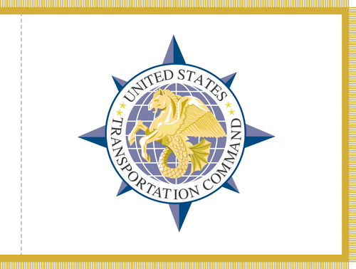 3'x4' US TRANSCOM Indoor Flag 3'x4' US TRANSCOM Indoor Flag