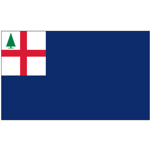 Bunker Hill Flag, 3' x 5', Nylon with Header & Grommets Bunker Hill Flag, 3' x 5', Nylon with Header & Grommets