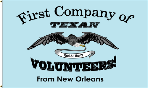 2' x 3' New Orleans Greys Flag, Nylon Printed with Header and Grommets, NOGreysNYPR2X3 2' x 3' New Orleans Greys Flag, Nylon Printed with Header and Grommets, NOGreysNYPR2X3