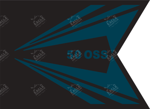 Official United States Space Force Guidon, Nylon Appliqued Black Base w/ Teal 20" X 27.5" Pole Hem with Swallowtail Official United States Space Force Guidon, Nylon Appliqued Black Base w/ Teal 20" X 27.5" Pole Hem with Swallowtail