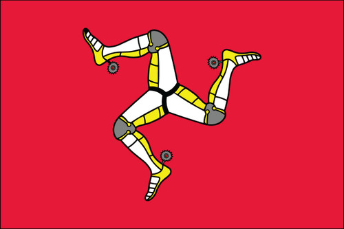 Isle of Man Indoor Flag