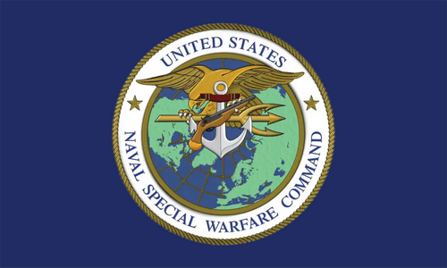 Naval Special Warfare Command Flag - Printed Nylon Naval Special Warfare Command Flag - Printed Nylon