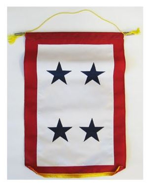 8"x12" - 4 Star Service Banner