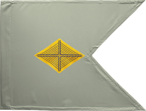U.S. Army Finance Corps Guidon Flag, Nylon Applique, PoleHem with Swallowtail, Size 20" x 27.75"