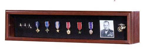 Medal Display Case in Heirloom Walnut