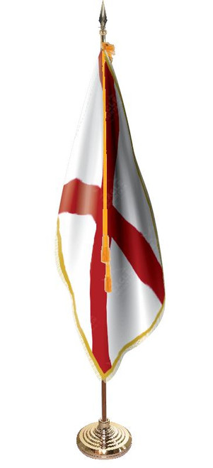  Alabama Presentation Flag & Flagpole Set 