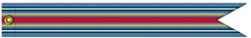 US Coast Guard Battle Streamer Global War on Terrorism Expeditionary US Coast Guard Battle Streamer Global War on Terrorism Expeditionary