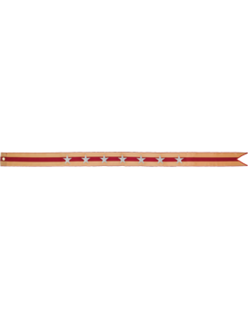 US Marine Corps Battle Streamer Marine Corps Expeditionary 7 Silver Stars US Marine Corps Battle Streamer Marine Corps Expeditionary 7 Silver Stars