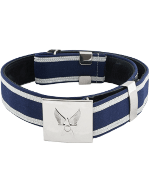 Honor Guard Enlisted Ceremonial Belt with Nickel Hap Arnold Honor Guard Enlisted Ceremonial Belt with Nickel Hap Arnold