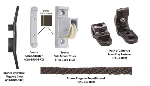 Complete Side Mount Flagpole Kit