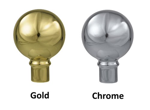 Flag Pole Parade Ball Ornament Flag Pole Parade Ball Ornament