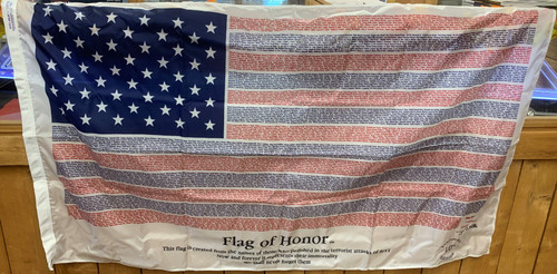 3'x5' 9/11 Memorial Flag of Honor 3'x5' 9/11 Memorial Flag of Honor