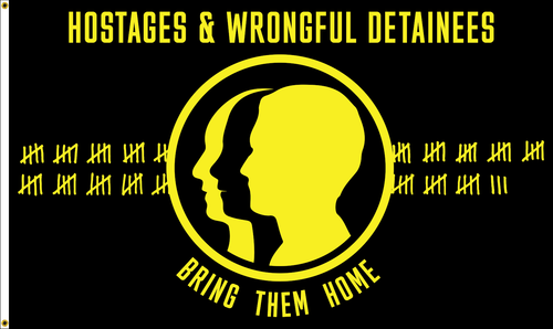 Hostage & Wrongful Detainee Outdoor Flag Hostage & Wrongful Detainee Outdoor Flag