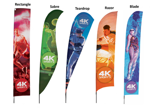 Custom Streamline Sail Sign Kit Custom Streamline Sail Sign Kit