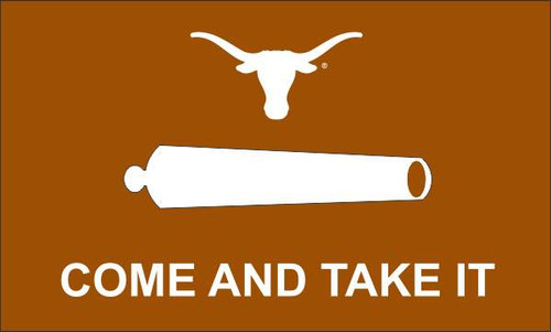 3'x5' University of Texas Austin Flag - Gonzales "Come and Take It"