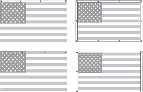 Modified American Flags