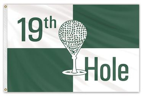 Eder Flag 12"x18" 19th Hole Outdoor Flag 