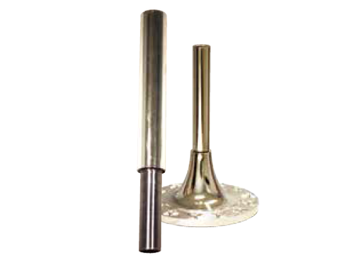 Chrome Guidon Pole Insert with Ferrule Adapter