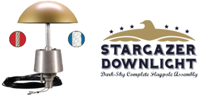 Flagpole Lighting Stargazer Led Downlights Eagle Mountain Flag