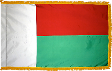 Madagascar Indoor Flag - Eagle Mountain Flag