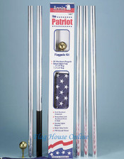 Annin Patriot 15 Residential Flag Pole Kit 742250 Annin Patriot 15 Residential Flag Pole Kit 742250
