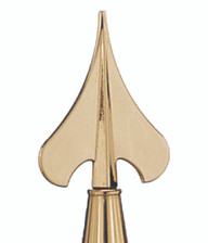 22B 7-IN BRASS ARMY SPEAR - 607350 22B 7-IN BRASS ARMY SPEAR - 607350