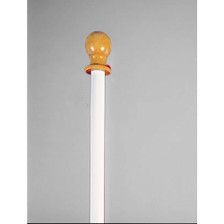 STYLE FG-6 6 FT X1 IN POLE W/BALL 6PK - 532175