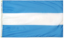 3X5 FT NYL-GLO ARGENTINA CIVIL ARGENTINIAN FLAG - 190295
