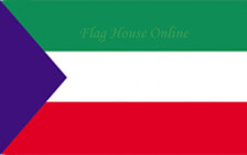 3X5 FT NYL-GLO EQUATORIAL GUINEA CIVIL GUINEAN FLAG - 192449