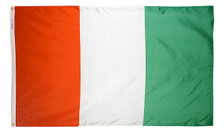 3X5 FT NYL-GLO IVORY COAST COTE D'IVOIRE IVORIAN FLAG - 194168