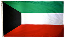 3X5 FT NYL-GLO KUWAIT KUWAITI KUWAITIAN FLAG - 194520 3X5 FT NYL-GLO KUWAIT KUWAITI KUWAITIAN FLAG - 194520