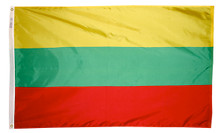 3X5 FT NYL-GLO LITHUANIA LITHUANIAN FLAG - 195007 3X5 FT NYL-GLO LITHUANIA LITHUANIAN FLAG - 195007