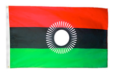 3X5 FT NYL-GLO MALAWI 2012 MALAWIAN FLAG - 195259