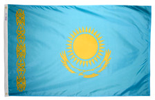 3X5 FT NYL-GLO KAZAKHSTAN KAZAKHSTANI KAZAKHSTANIAN FLAG - 973709 3X5 FT NYL-GLO KAZAKHSTAN KAZAKHSTANI KAZAKHSTANIAN FLAG - 973709