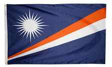 3X5 FT NYL-GLO MARSHALL ISLANDS MARSHALLESE FLAG - 195519 3X5 FT NYL-GLO MARSHALL ISLANDS MARSHALLESE FLAG - 195519
