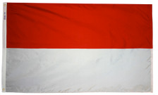 3X5 FT NYL-GLO MONACO MONEGASQUE FLAG - 221413 3X5 FT NYL-GLO MONACO MONEGASQUE FLAG - 221413