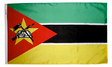 3X5 FT NYL-GLO MOZAMBIQUE MOZAMBICAN FLAG - 195873 3X5 FT NYL-GLO MOZAMBIQUE MOZAMBICAN FLAG - 195873
